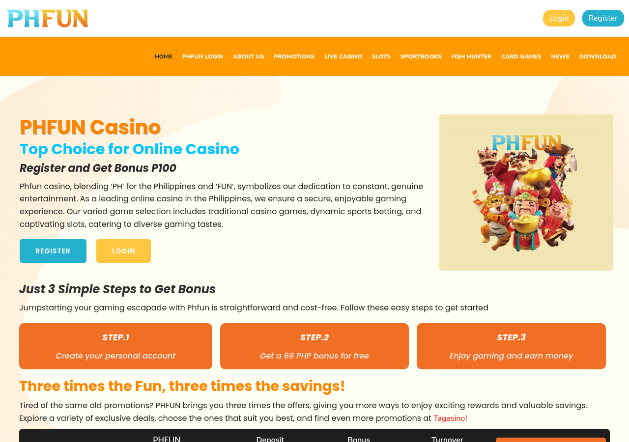 PHFun operator self-claim capture showing claimed hosts and licensing statements